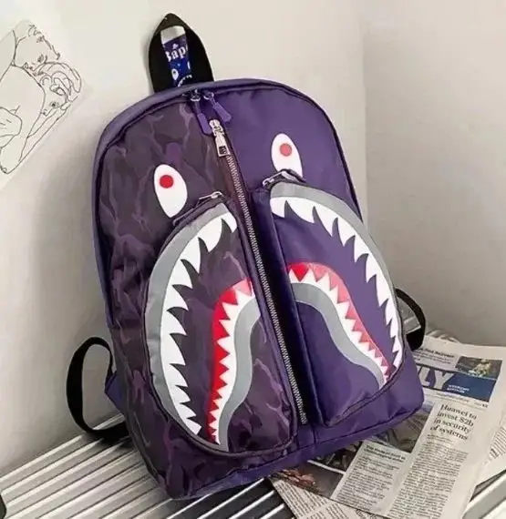 Nike Sportswear Backpack & Bape Shoulder Bag 3