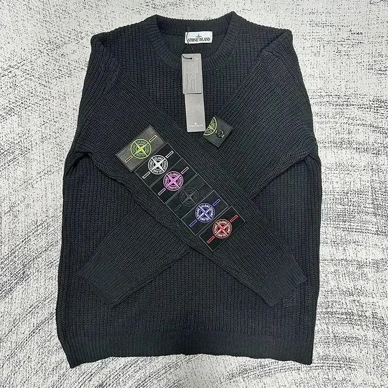 Stone Island Ribbed Crewneck Sweater 3