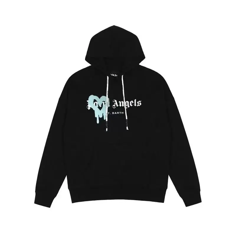 Palm Angels Dripping Heart Hoodie 3