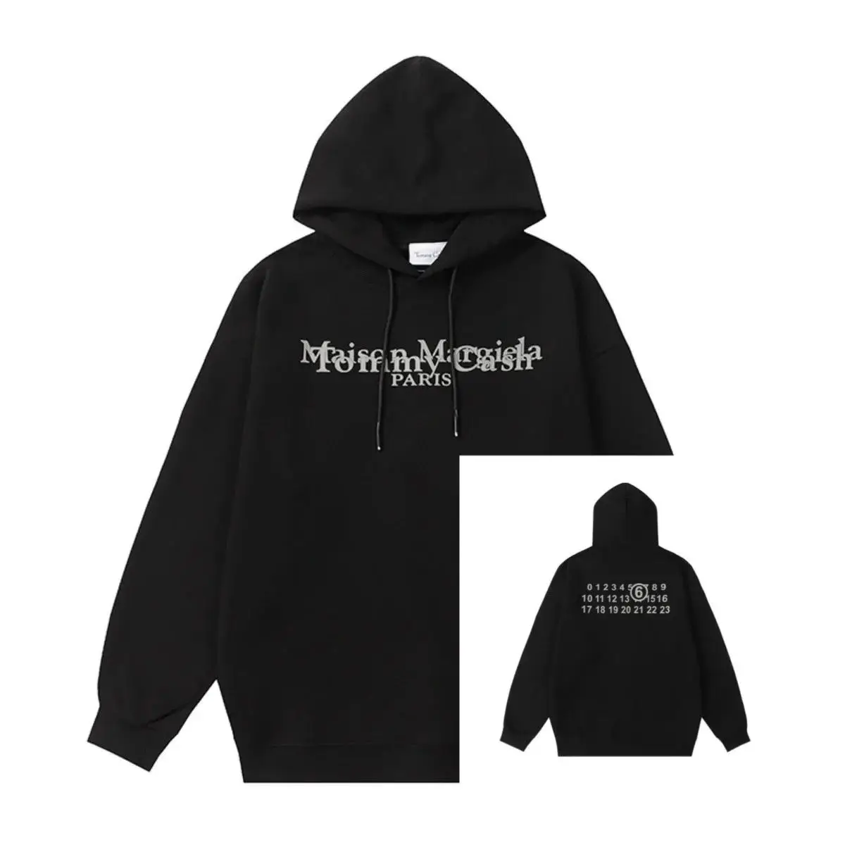 Maison Margiela Graphic Print Hoodie 4